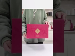 Scatole di cartone a forma di libro decorativo a chiusura magnetica per esigenze specifiche del cliente