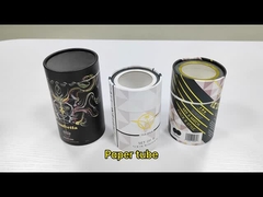 Logo personalizzato Canister cilindrico rotondo cartone scatola cilindrico per cosmetici
