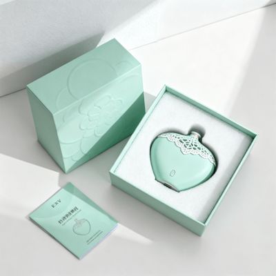 Confezione regalo di profumo personalizzata unica da 50 ml per donna, scatole rosa con coperchio e base rigidi, confezione per aromaterapia realizzata in carta