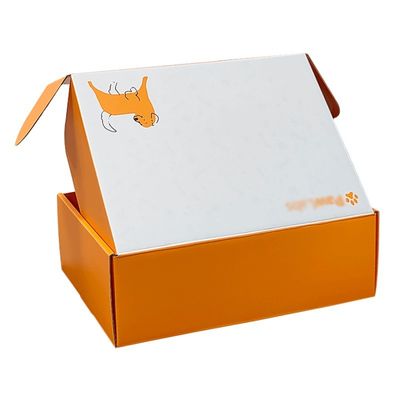 Collare e guinzaglio in cartone ondulato Scatola per pacchetti Ordine personalizzato accettato per cani e gatti