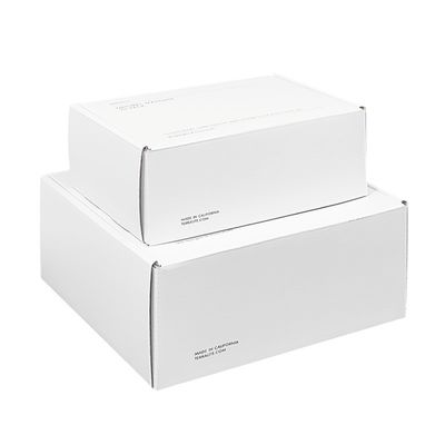 Abbigliamento per animali personalizzato Imballato per cani Scatola di imballaggio Pieghevole White Mailer Spedizione Scatola ondulata