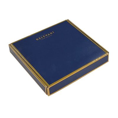 Finitura di superficie opaca Logo personalizzato Stampato Confezione piana Corrugata Taglio a stampo Pieghevole Kraft Box