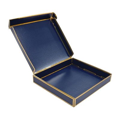 Finitura di superficie opaca Logo personalizzato Stampato Confezione piana Corrugata Taglio a stampo Pieghevole Kraft Box