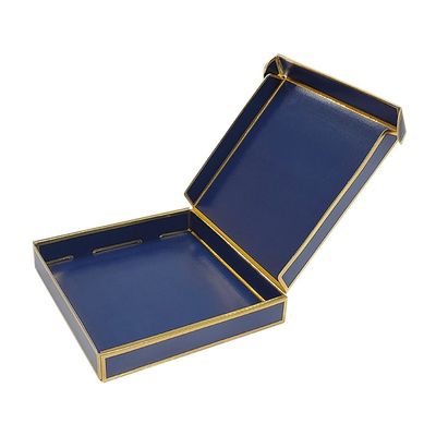 Finitura di superficie opaca Logo personalizzato Stampato Confezione piana Corrugata Taglio a stampo Pieghevole Kraft Box