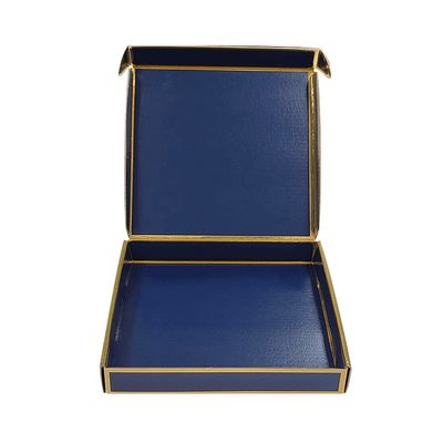 Finitura di superficie opaca Logo personalizzato Stampato Confezione piana Corrugata Taglio a stampo Pieghevole Kraft Box