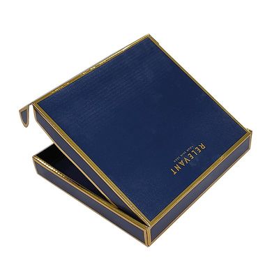 Finitura di superficie opaca Logo personalizzato Stampato Confezione piana Corrugata Taglio a stampo Pieghevole Kraft Box