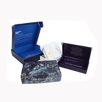 Finitura di superficie opaca Customize Corrugated Flute Mailer Box per spedizione e imballaggio