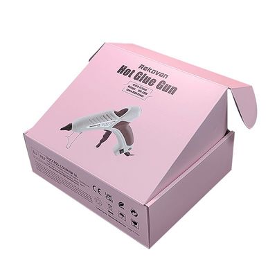 Flauto ondulato 9x6x2 Ordine personalizzato 9x6x2 Scatola regalo Imballaggio Carta riciclata Spedizione
