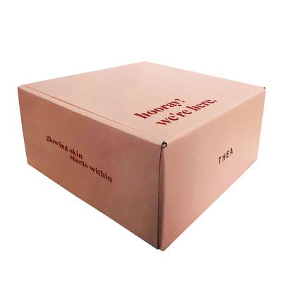 300 g di flauto CCNB Custom Printed Folding Kraft Mailer Box per la spedizione di prodotti per la casa