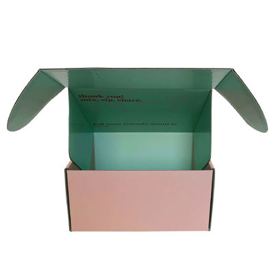 300 g di flauto CCNB Custom Printed Folding Kraft Mailer Box per la spedizione di prodotti per la casa