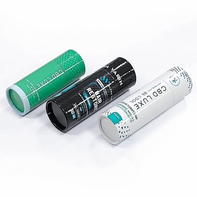 Tubi di carta di cartone Kraft rotondo Scatola di imballaggio cilindro Tubi di spedizione personalizzati