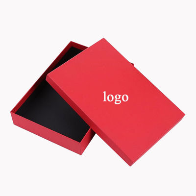 Capo e scatola base per abbigliamento personalizzato 2 scatole di cartone rigido con coperchio