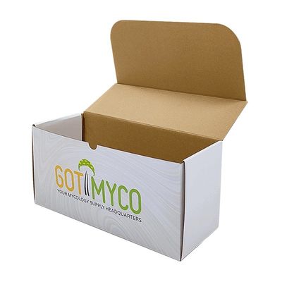 Scatola di cartone ondulato CMYK personalizzata per la spedizione di grandi capi di abbigliamento e imballaggi personalizzati