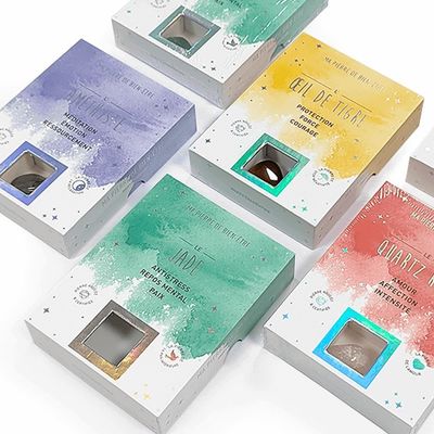 Caselle regalo a due pezzi con inserto di carta