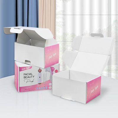 Scatole di imballaggio piatte rosa riciclabili per attrezzi di pulizia elettrica