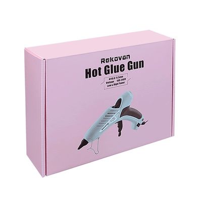 Scatole di imballaggio piatte rosa riciclabili per attrezzi di pulizia elettrica