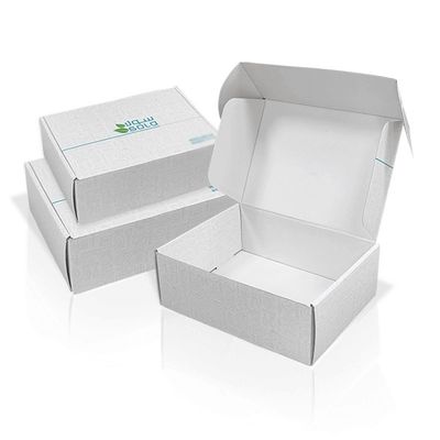Scatola per la posta di carta artigianale per la cura della pelle Scatola di imballaggio di abbigliamento per biancheria intima riciclabile
