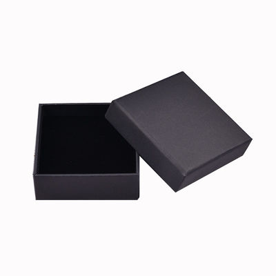 Imballaggio regalo riciclato ecologico Cartoni di gioielleria in carta kraft nero marrone
