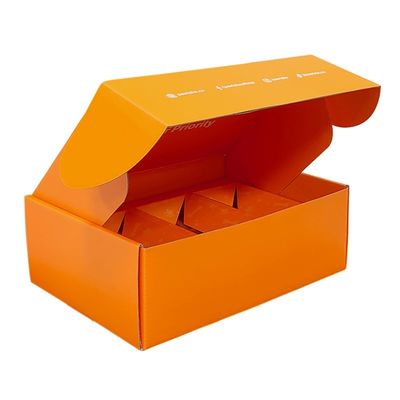 Confezioni di scatole di posta di carta rigida riciclabile Scatole di spedizione cosmetiche personalizzate