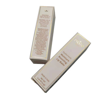 Display al dettaglio Stampaggio a caldo rossetto carta cosmetica scatola di imballaggio con disegno colorato