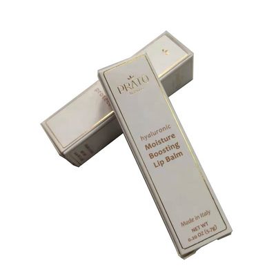 Display al dettaglio Stampaggio a caldo rossetto carta cosmetica scatola di imballaggio con disegno colorato