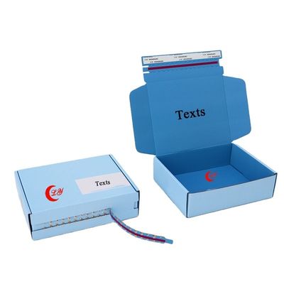 CMYK Color Offest Printing E Commerce Packaging Box Logo e dimensione personalizzati