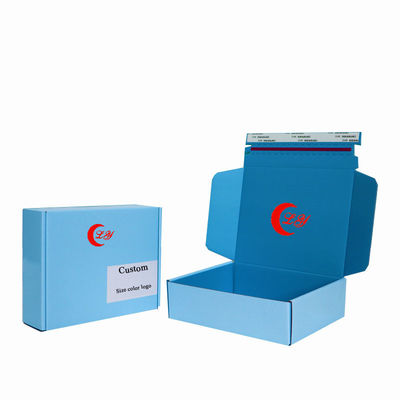 CMYK Color Offest Printing E Commerce Packaging Box Logo e dimensione personalizzati