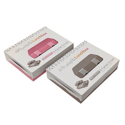 Cartone di cartone corrugato Art Paper pieghevole caldo Bento Paper Lunch Box per l'imballaggio per adulti