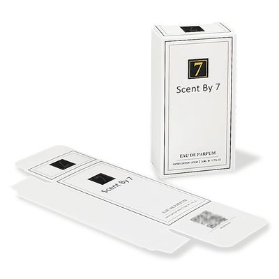 Cartone di rivestimento tipo Tuck Top Box Box Cosmetici riciclabili Confezionamento per labbra lucente