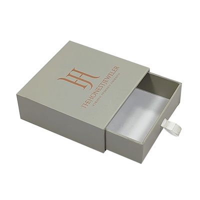 Gioielli di lusso imballaggio regalo scatole cassetti cartone cassetto carta gioielli imballaggio scatola