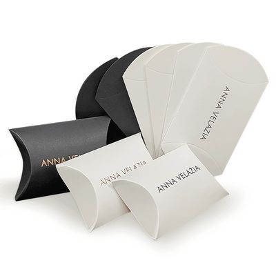 Altri Tipo di scatola imballaggio pieghevole cuscino a forma di cartone Kraft scatola per personalizzazione