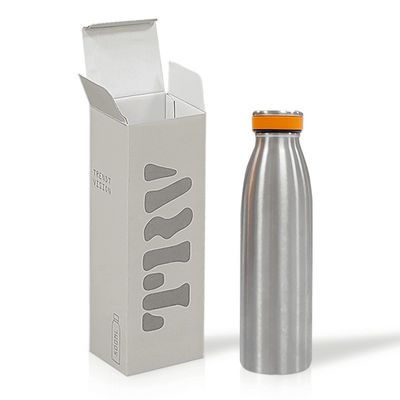Scatole di imballaggio per bottiglie d'acqua Kraft E Flute non rivestite
