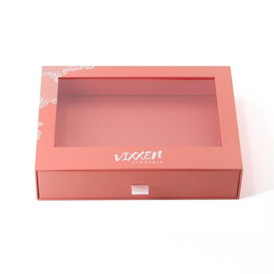 Altri Tipo di scatola Scatole cartacea su misura Scatola regalo di cartone Scatola con finestra trasparente in PVC