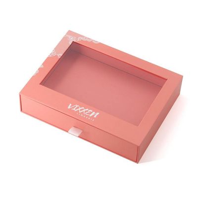 Altri Tipo di scatola Scatole cartacea su misura Scatola regalo di cartone Scatola con finestra trasparente in PVC