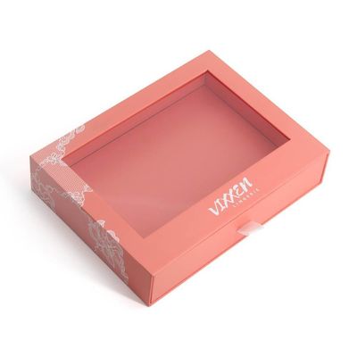 Altri Tipo di scatola Scatole cartacea su misura Scatola regalo di cartone Scatola con finestra trasparente in PVC
