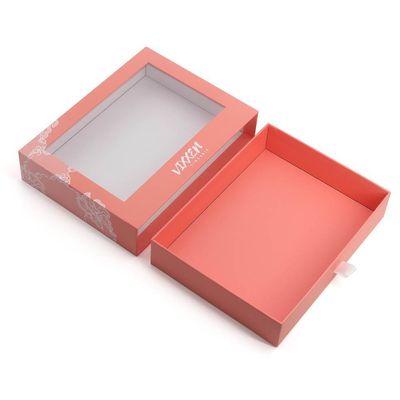 Altri Tipo di scatola Scatole cartacea su misura Scatola regalo di cartone Scatola con finestra trasparente in PVC