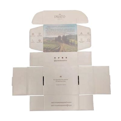 Scatole corrugate personalizzate eco-friendly per imballaggi cosmetici e di abbigliamento