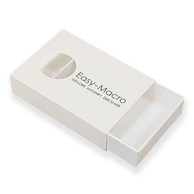 Art Paper Gift Packaging Box Box Matchbox Stile Scatole Scorrevole Box Con Gold Foil Printing