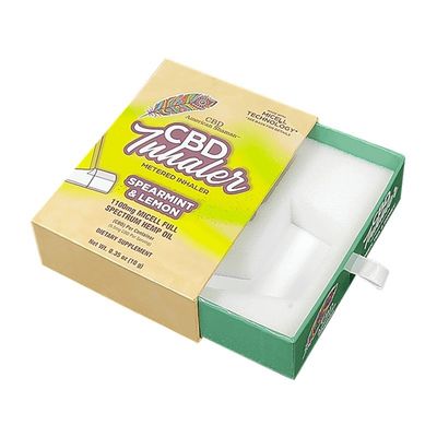 Confezione di presentazione a forma di cassetto personalizzata per disegni di imballaggi per il collo della spalla
