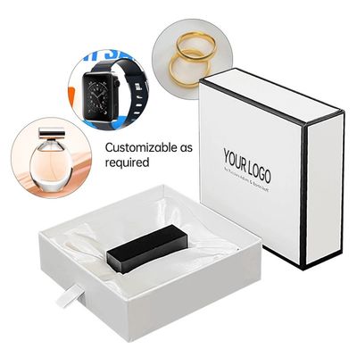 Scatole regalo in cartone rigido con rivestimento in satinato rivestito con vernice per imballaggi cosmetici