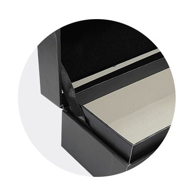 Cartone Clamshell Flip Top Candle Box Packaging per il lusso Set Tre candele regalo artigianato