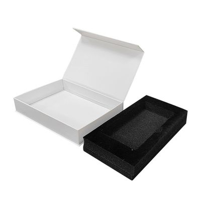 Sponge Liner 8x10 Photo Magnetic Rigid Box confezionamento personalizzato per album di lusso