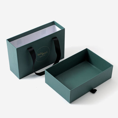 Ordine personalizzato Acceptato Abbigliamento Imballaggio carta Abbigliamento Scatola con maniglia di taglia personalizzata