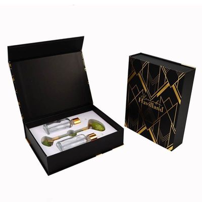 Scatola di imballaggio magnetica di carta riciclata per massaggi a rulli Epilatore di strumento di bellezza