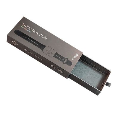 Regalo artigianato stile cassetto industriale personalizzato cinturino orologio scatola di carta per orologi