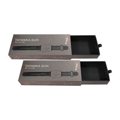 Cartone per orologi in cartone di laminazione lucida per orologi da manifattura personalizzata