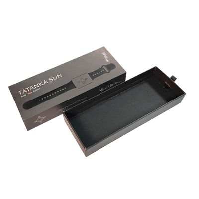 Cartone per orologi in cartone di laminazione lucida per orologi da manifattura personalizzata
