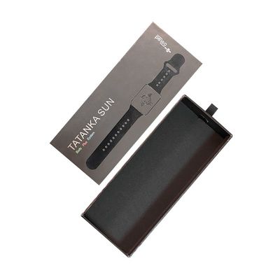 Cartone per orologi in cartone di laminazione lucida per orologi da manifattura personalizzata