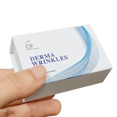 Scatola regalo magnetica personalizzata per flaconi di terapia da 10 ml 100U con laminazione matt/brillante