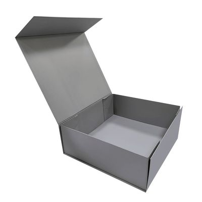 Ordine personalizzato Colore personalizzato Dimensione Grigio Cartone pieghevole Cartone con coperchio magnetico